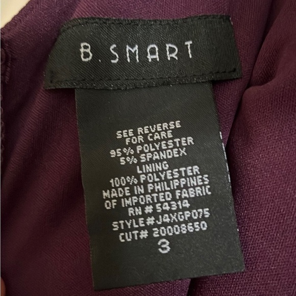 NWT Low Back with Bow B Smart A line Dress Size 3 - Picture 6 of 7